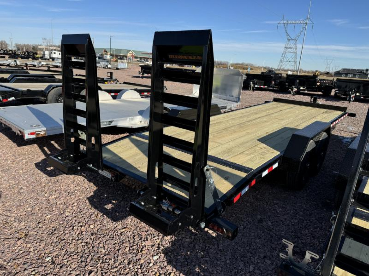 New 2025 Midsota NET8222-BP-154  Equipment Trailer