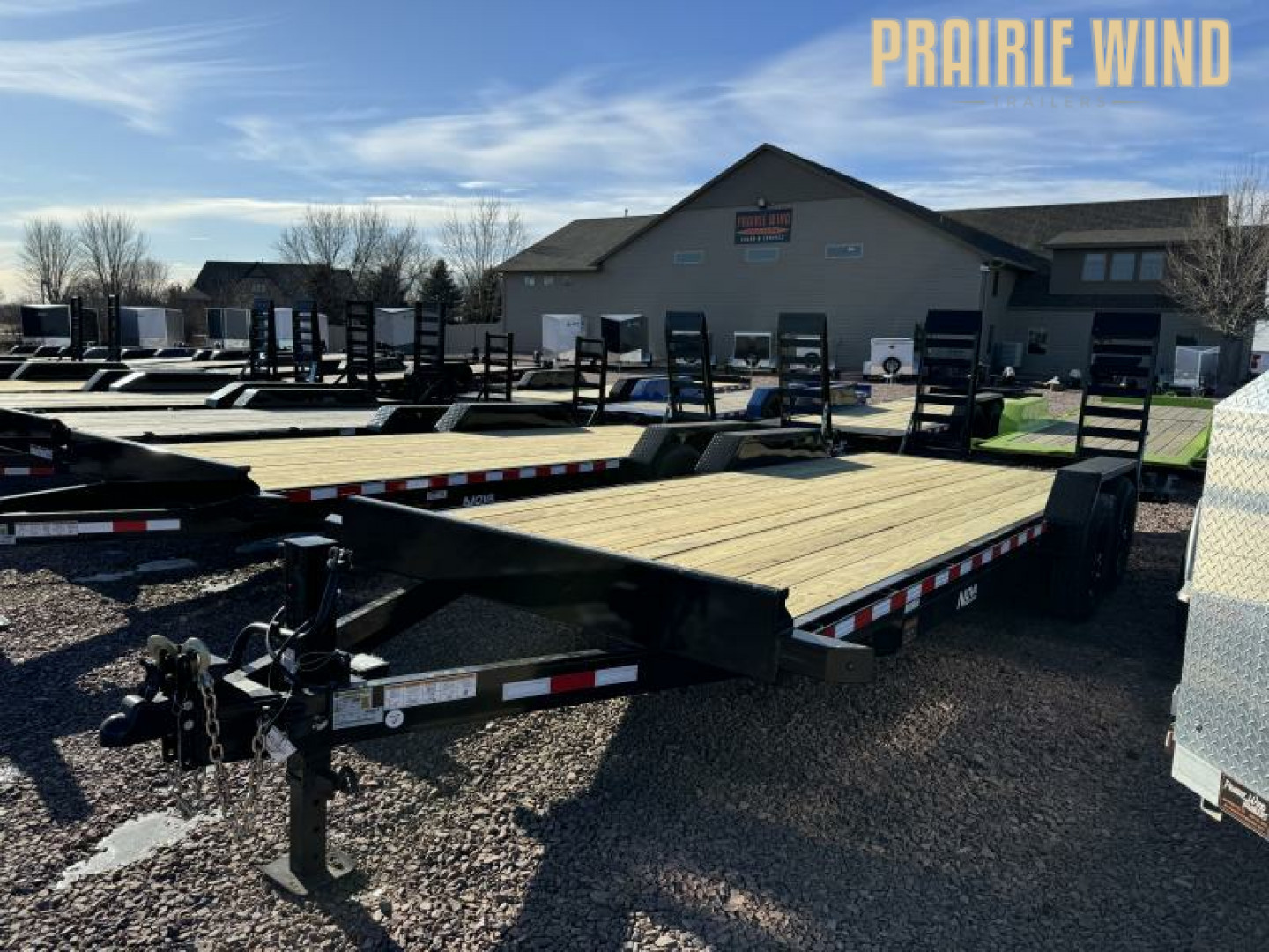 New 2025 Midsota NET8222-BP-154  Equipment Trailer