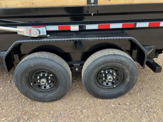 New 2025 PJ Trailers 14 Low Profile Dump Trailer - DV VOYAGER