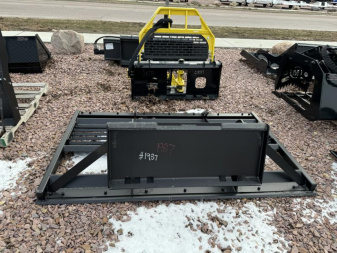 New 2025 Jenkins Iron & Steel 84" Skid Steer Land Planer  Attachment