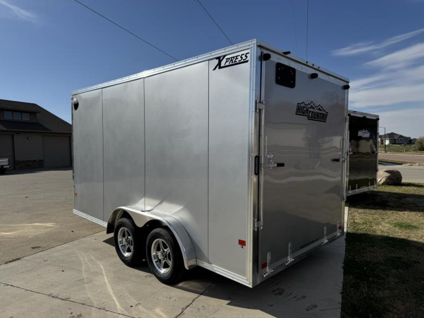 New 2025 ALCOM 7.5 X 14 Aluminum Cargo / Enclosed Trailer