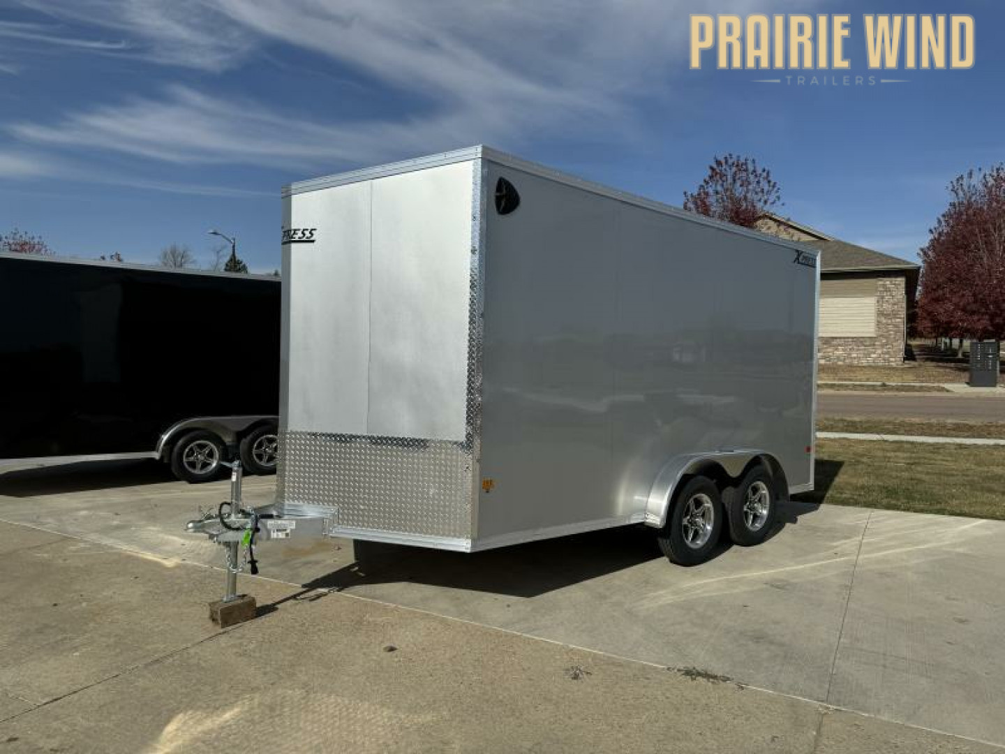 New 2025 ALCOM 7.5 X 14 Aluminum Cargo / Enclosed Trailer