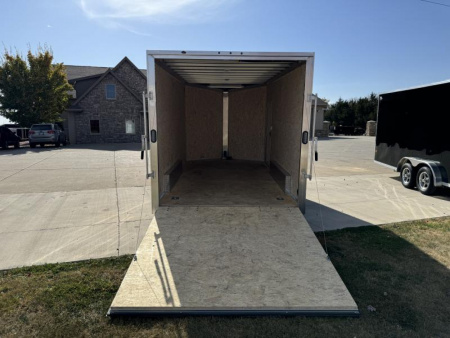 New 2025 ALCOM 7.5 X 14 Aluminum Cargo / Enclosed Trailer