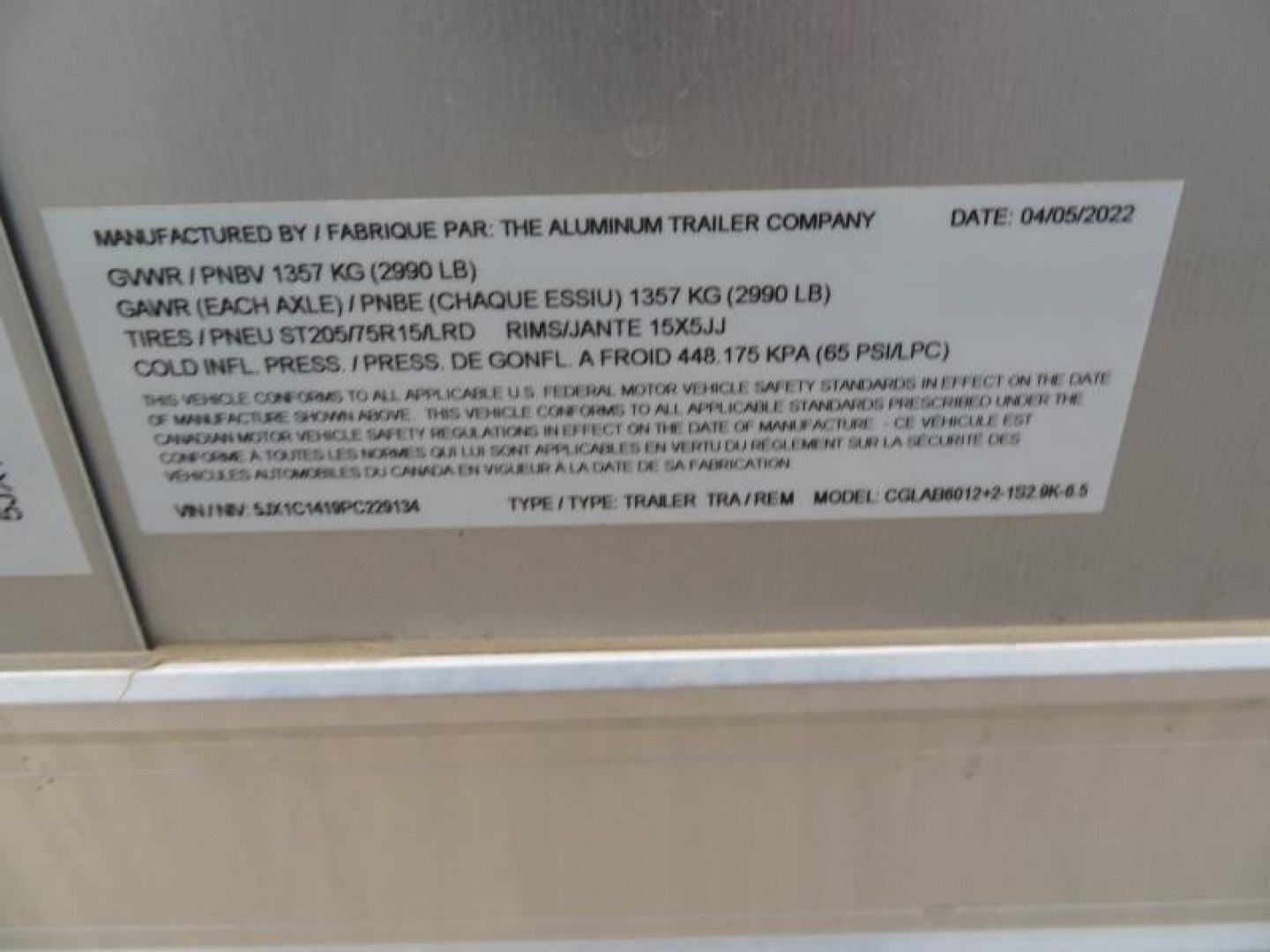 New 2023 ATC Raven 6x12 Aluminum Enclosed Trailer