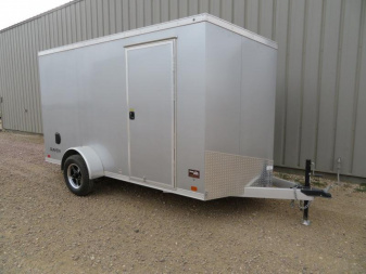New 2023 ATC Raven 6x12 Aluminum Enclosed Trailer