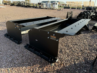New 2025 Jenkins Iron & Steel 8' Snow Pusher Attachment