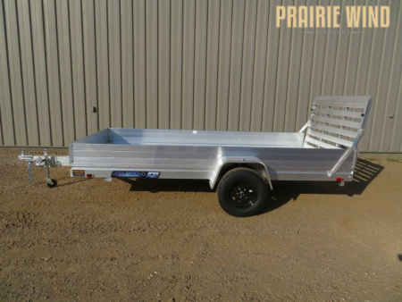 New 2025 Aluma 12 Utility Trailer 6812H-ESA