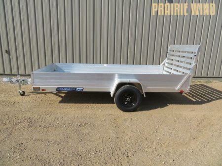New 2025 Aluma 12 Utility Trailer 6812H-ESA