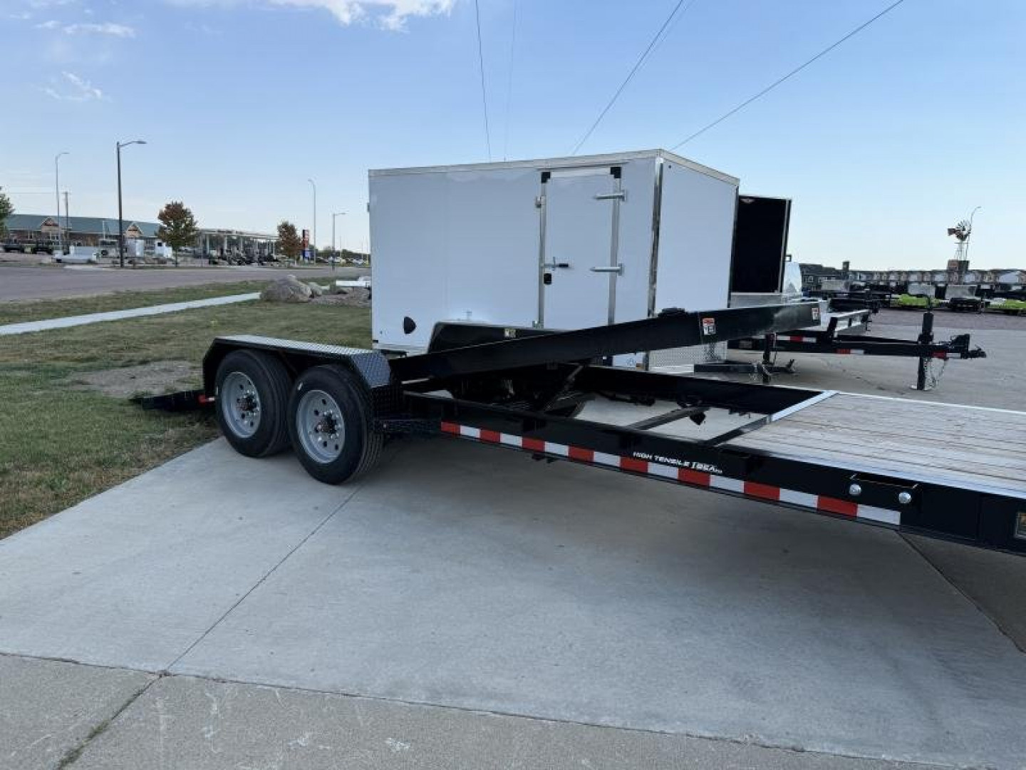 New 2024 H&H Trailers 22' HBTE82184-BP-176 Tilt Trailer