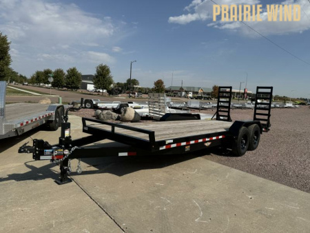 New 2024 H and H Trailer 82x18+2 Industrial Equipment Trailer 14K (H8220IL-140)  Equipment Trailer