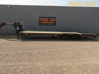 New 2025 PJ Trailers 32 Low Profile LD GN Power Tail Trailer