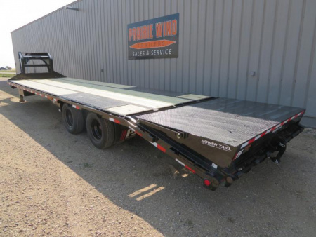 New 2025 PJ Trailers 32 Low Profile LD GN Power Tail Trailer