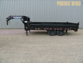 New 2025 PJ Trailers 16 Deckover D8 Dump Trailer