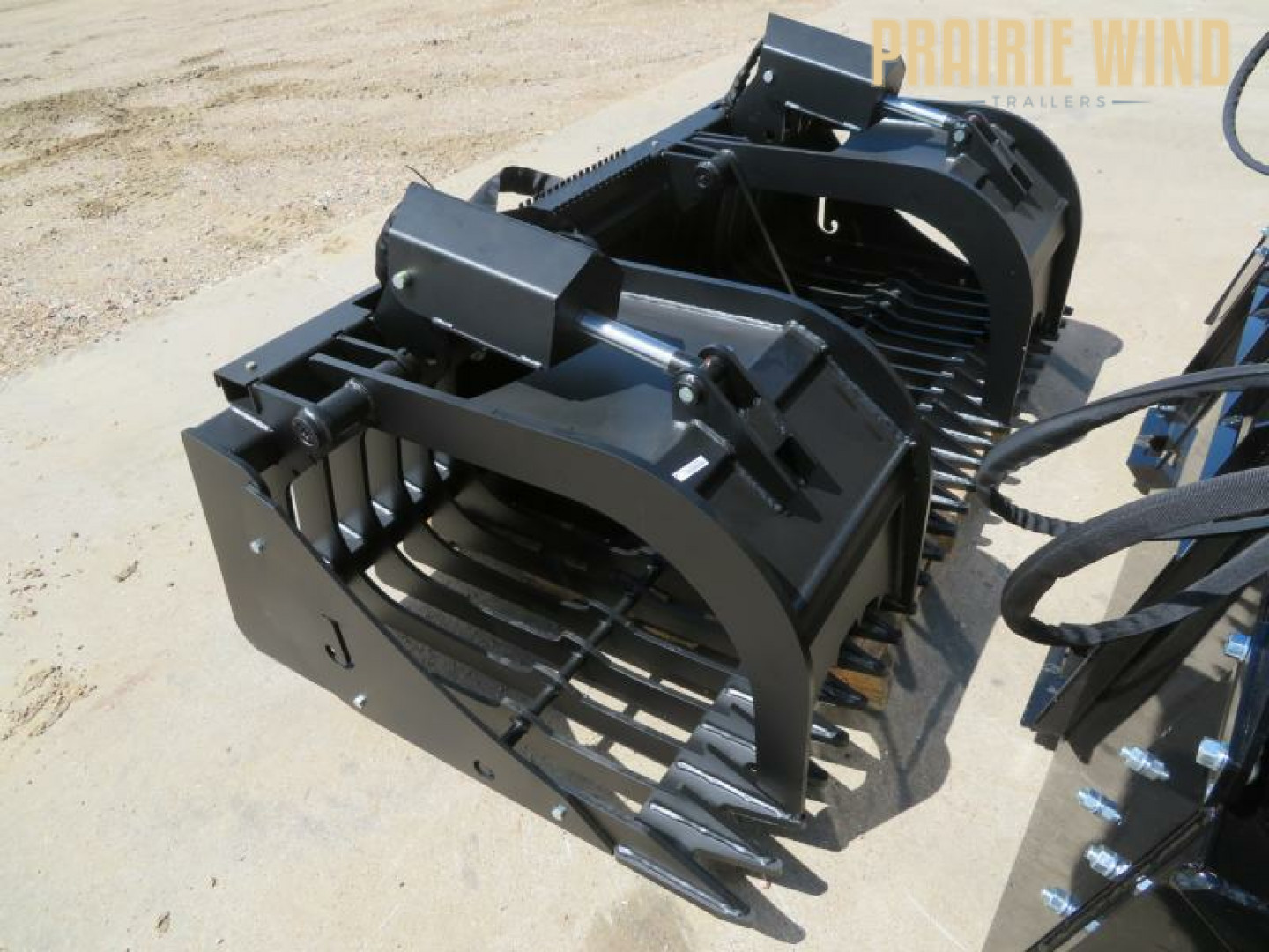 New Jenkins 84 Super Duty Skid Steer Grapple Rock bucket