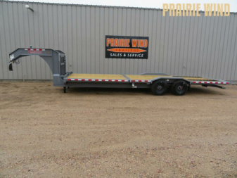 New 2024 Midsota 28' TBWB28-GN-230 Tiltbed Equipment Trailer