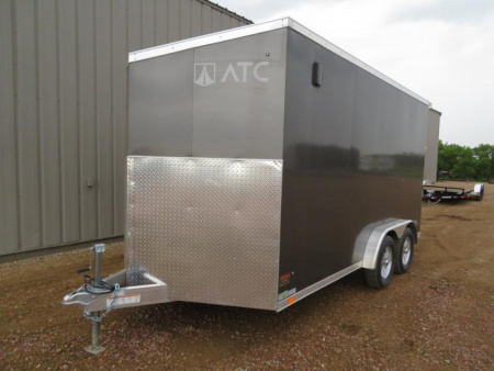 New 2024 ATC ST400 7.5x14 Enclosed Cargo Trailer