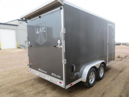New 2024 ATC ST400 7.5x14 Enclosed Cargo Trailer