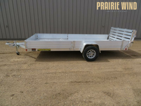 New 2025 Aluma 14 8114S-R-BT-SR Utility Trailer