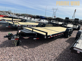 New 2024 H and H Trailer H16+6GTL-140 (82  x 16'+6' 14K)  Tilt Trailer
