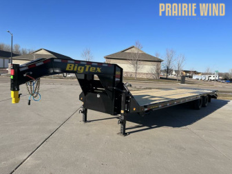New 2024 Big Tex Trailers 22GN-33D5A Flatbed Trailer