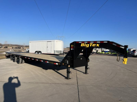New 2024 Big Tex Trailers 33' Gooseneck Flatbed Trailer