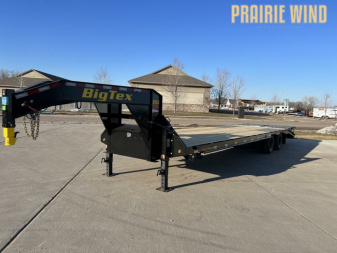 New 2024 Big Tex Trailers 22GN-33D5A Flatbed Trailer