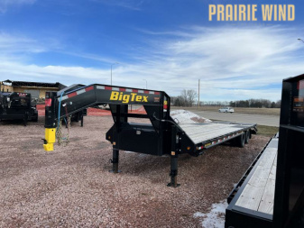 New 2024 Big Tex Trailers 22GN-33D5A Flatbed Trailer