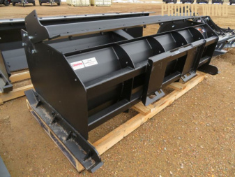 New Jenkins 8' Skid Steer Snow Pusher w/back drag