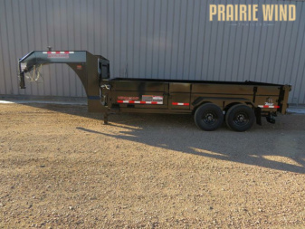 New 2024 Midsota HV-16 Gooseneck Dump Trailer