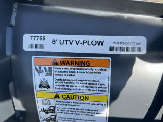 New 2024 Snow Ex 8.6HDV Other Snow Plow