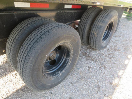 Used 2017 Big Tex Trailers 20AC-51 Wedge Transport Trailer