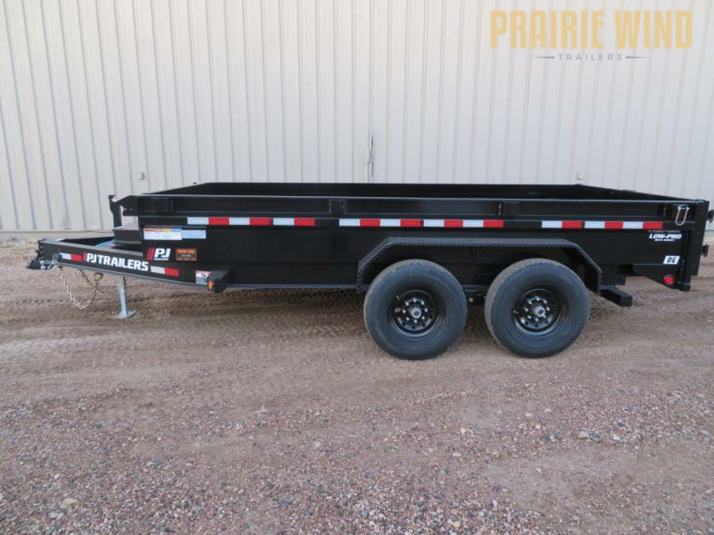 New 2024 PJ Trailers 14 Basic Dump Trailer