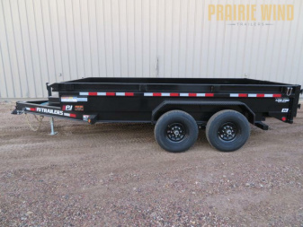 New 2024 PJ Trailers 14 Basic Dump Trailer