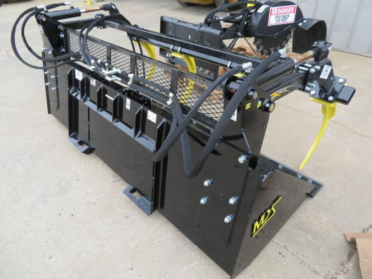 New 2025 MDS 96 HV Grapple Bucket Skid Steer Attachment