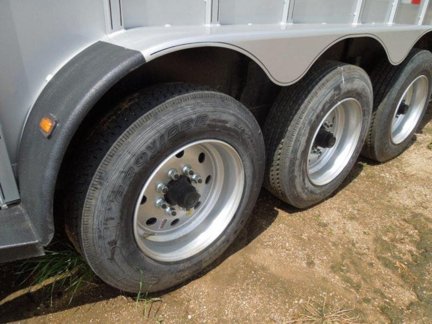 New 2025 Titan Standard 30 GN Triple Axle Stock Trailer