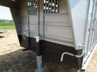 New 2025 Titan Standard 24 GN Stock Trailer