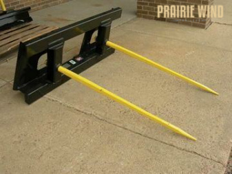 New MDS Skid Steer Double Tine Bale Spear