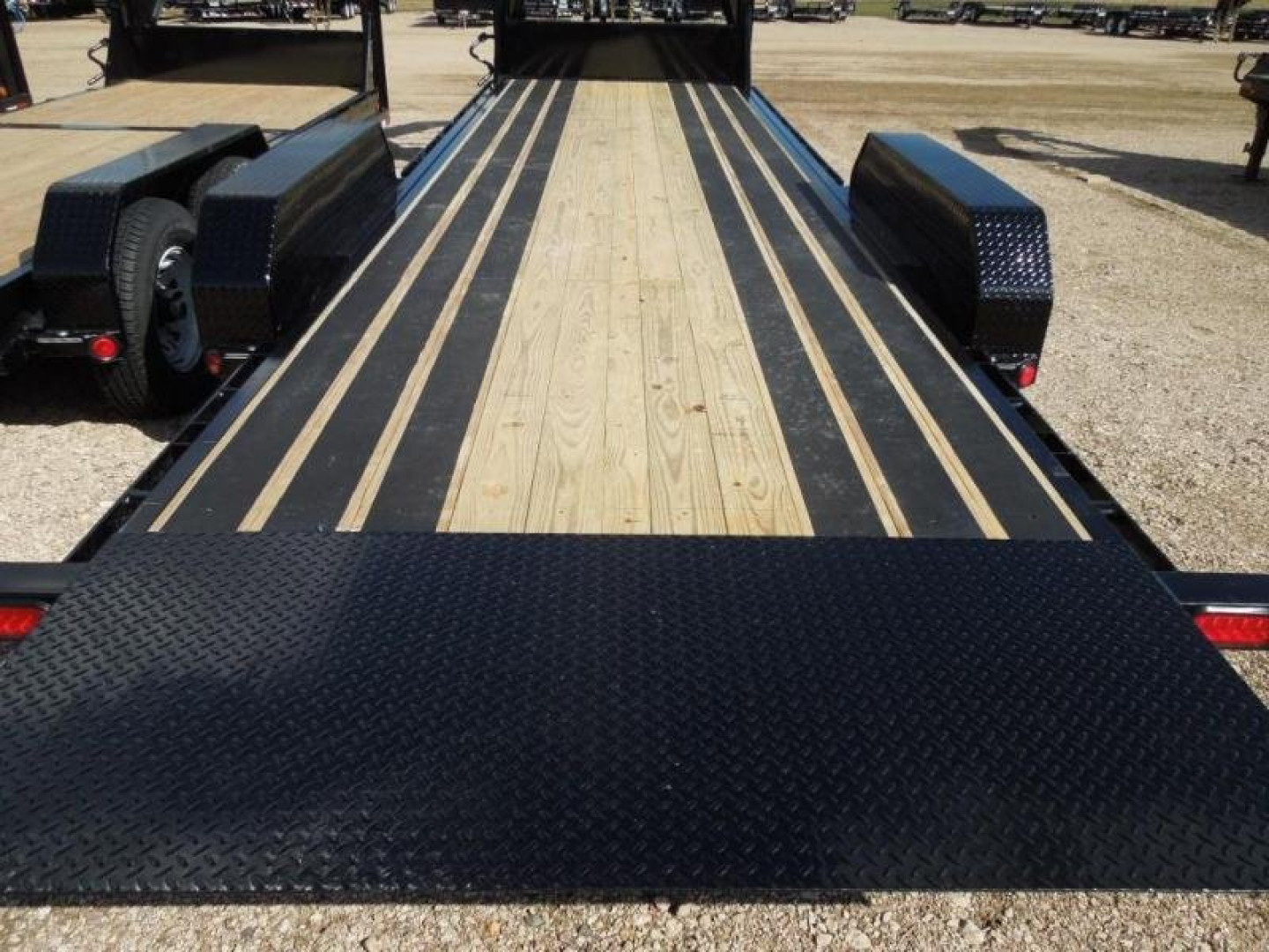 New 2025 PJ Trailers 24 Full Tilt TF GN Equipment Trailer