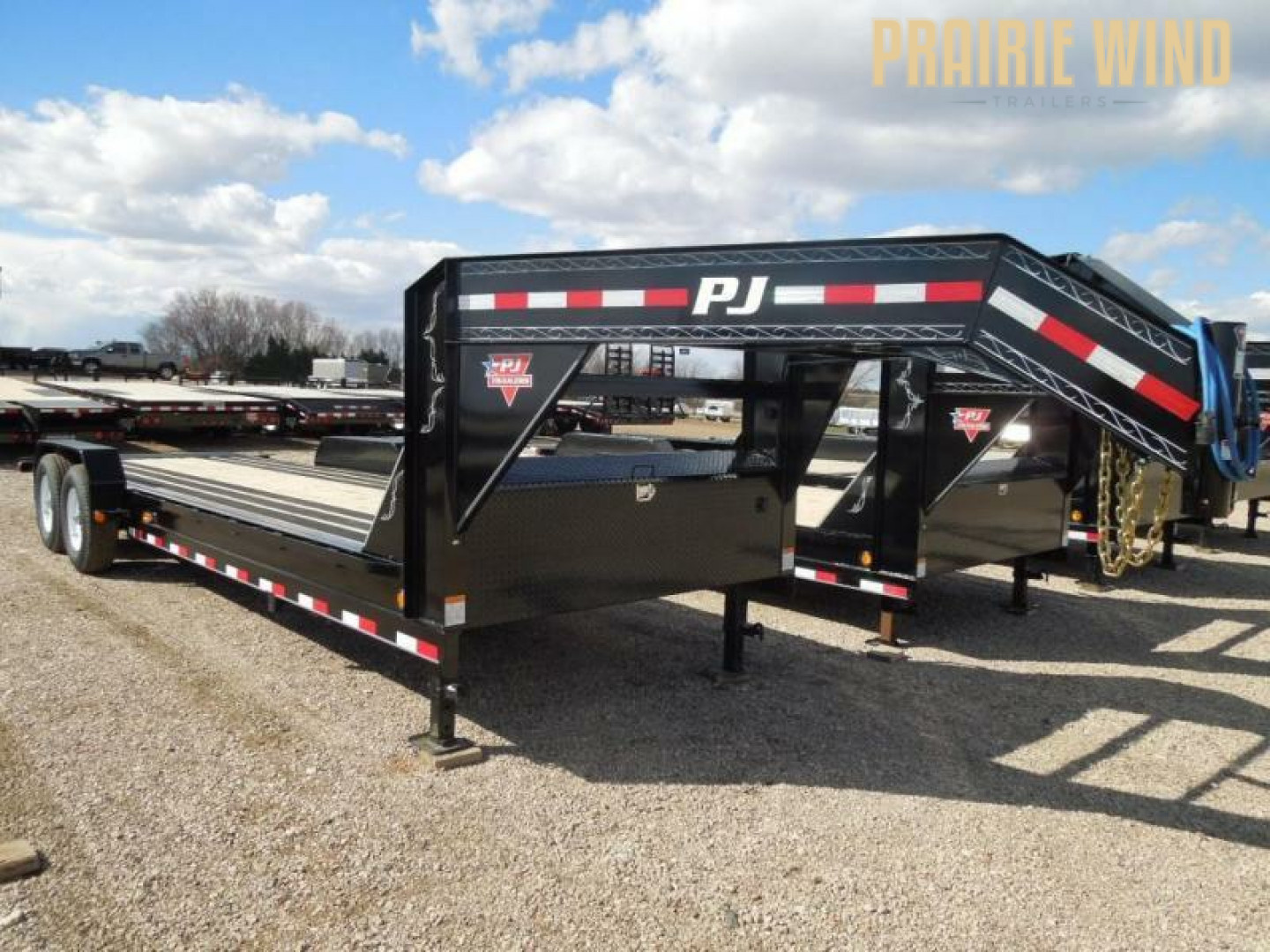 New 2025 PJ Trailers 24 Full Tilt TF GN Equipment Trailer