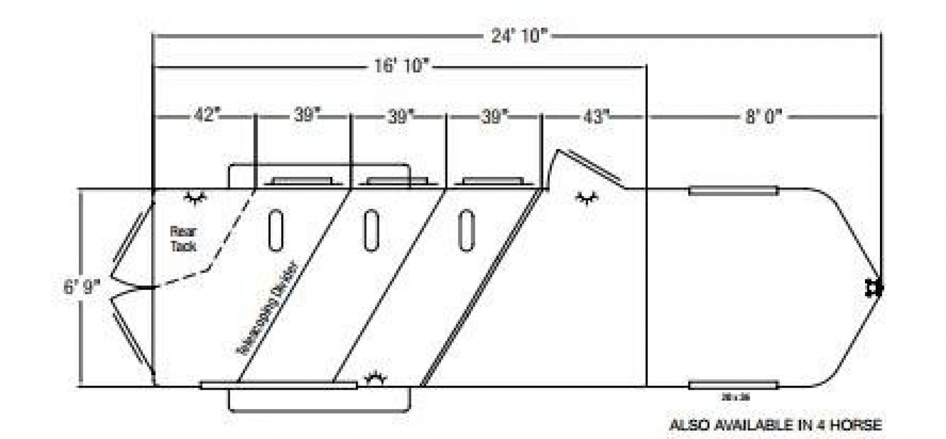 New 2024 Sundowner Trailers Sportman 16' Gooseneck Horse Trailer