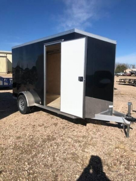New 2022 ATC 6 x 12 Aluminum Cargo / Enclosed Trailer