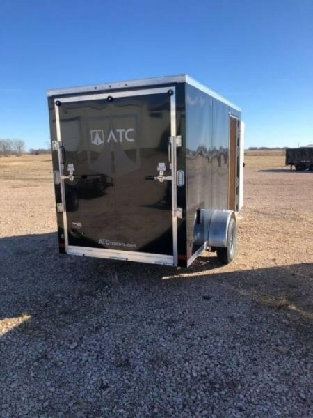 New 2022 ATC 6 x 12 Aluminum Cargo / Enclosed Trailer