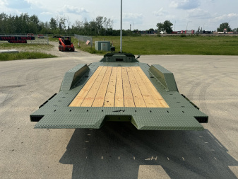 New 2025 Horizon Trailers ETZ 102''X20' TILTDECK TRAILER w/TORSION AXLES 17000 GVWR