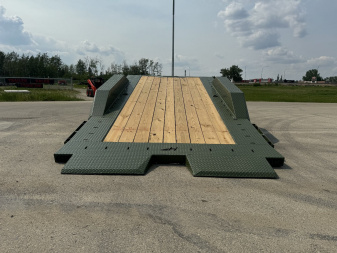 New 2025 Horizon Trailers ETZ 102''X20' TILTDECK TRAILER w/TORSION AXLES 17000 GVWR