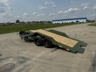 New 2025 Horizon Trailers ETZ 102''X20' TILTDECK TRAILER w/TORSION AXLES 17000 GVWR