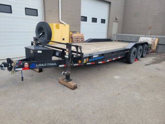 Used 2024 Load Trail 102''x24'EQUIPMENT HAULER 21000GVWR Equipment Trailer