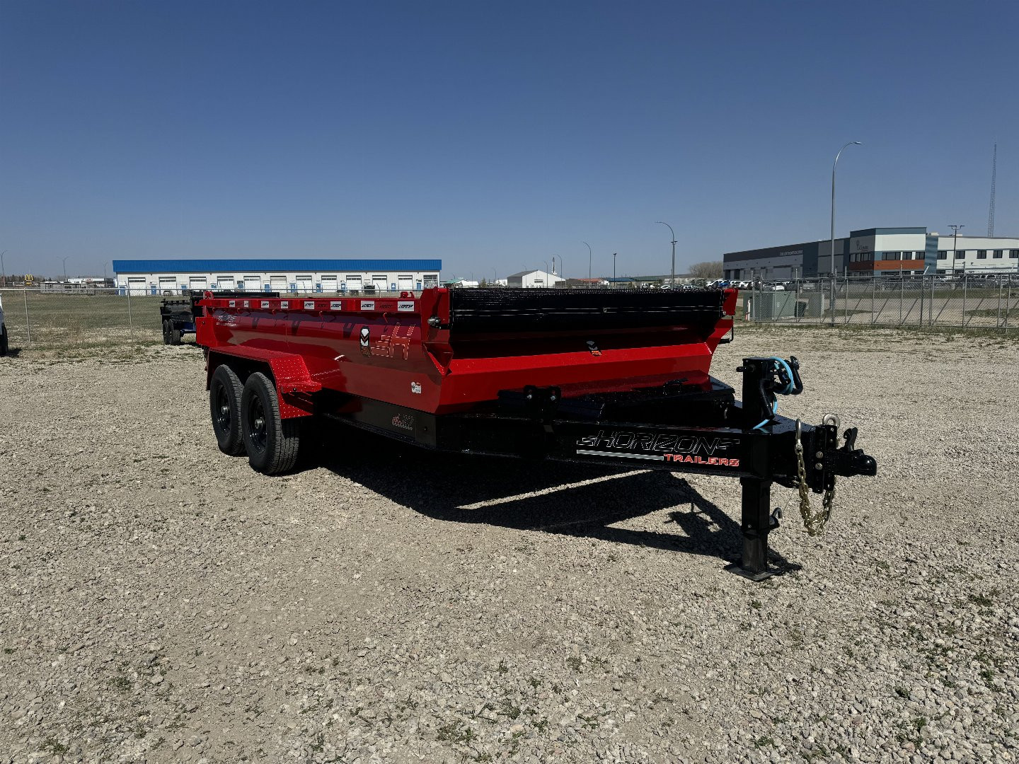 New 2025 Horizon Trailers LZ7 83''X14' DUMP BOX W/2' HIGH SIDES 14000 GVWR