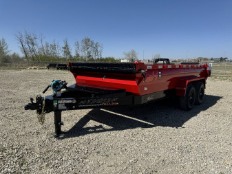 New 2025 Horizon Trailers LZ7 83''X14' DUMP BOX W/2' HIGH SIDES 14000 GVWR