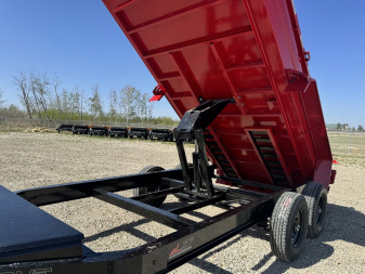 New 2025 Horizon Trailers LZ7 83''X14' DUMP BOX W/2' HIGH SIDES 14000 GVWR