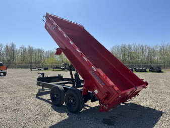 New 2025 Horizon Trailers LZ7 83''X14' DUMP BOX W/2' HIGH SIDES 14000 GVWR